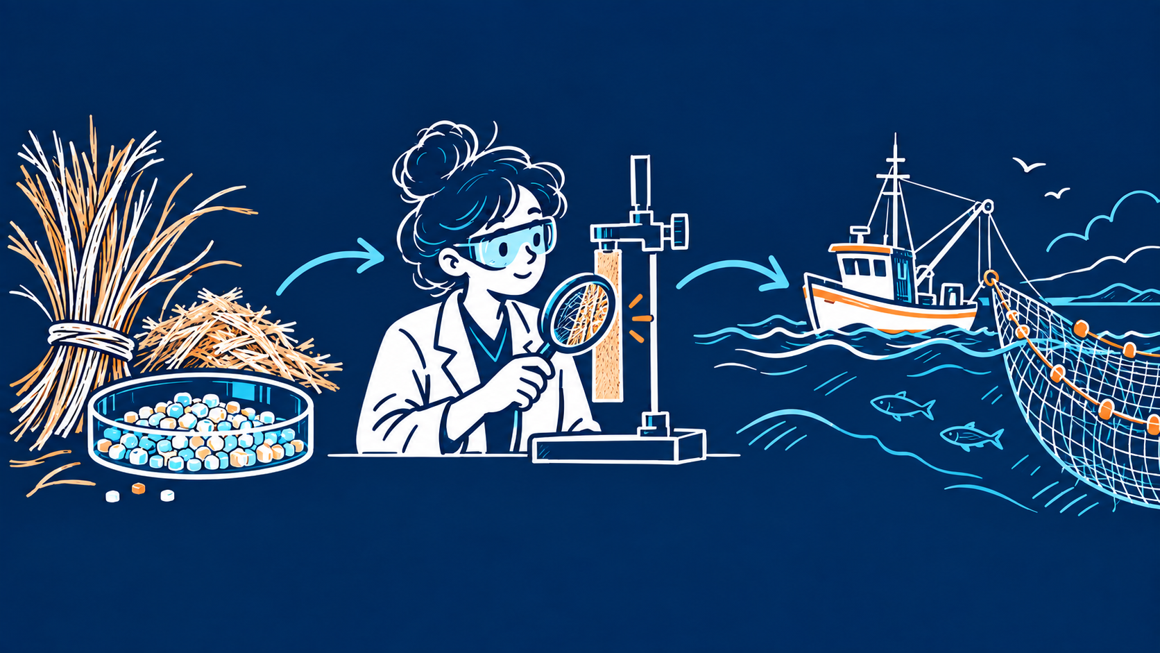 Développement et caractérisation de matériaux biosourcés pour les usages marins.